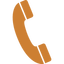 Pictogramme représentant un combiné de téléphone.